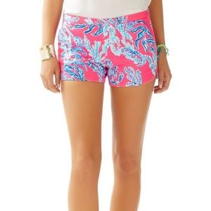 Lilly Pulitzer Pink Samba shorts